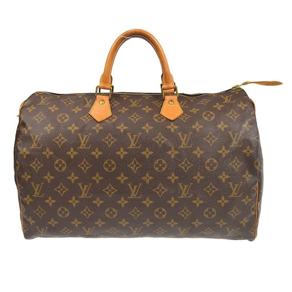 Authenticity Guaranteed LOUIS VUITTON SPEEDY 40 HANDBAG - Picture 1 of 11